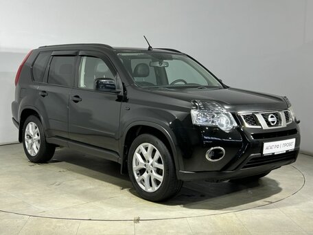 2011 Nissan X-Trail II, чёрный, 1150000 рублей, вид 4