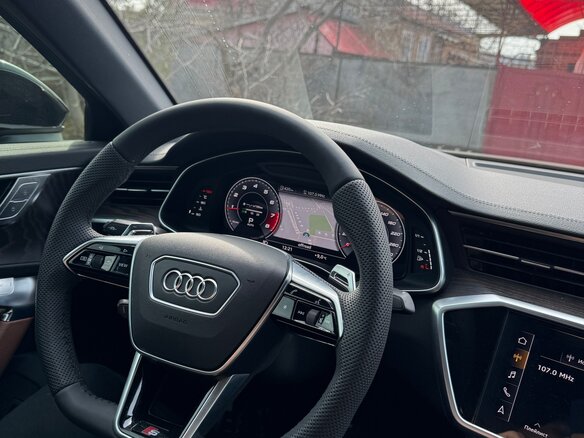 2020 Audi A6 45 TFSI V (C8), чёрный, 5500000 рублей - вид 15