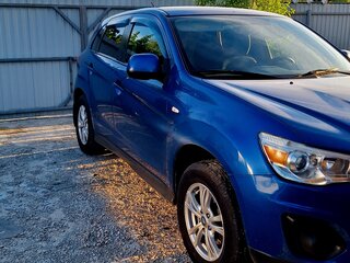 2014 Mitsubishi ASX I Рестайлинг, синий, 1600000 рублей, вид 3