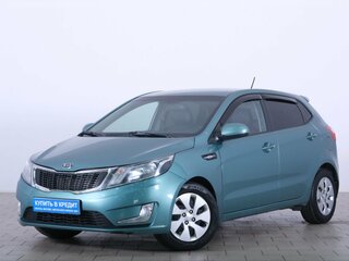 2012 Kia Rio III, зелёный, 799000 рублей, вид 3