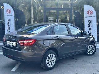 2016 Lada (ВАЗ) Vesta I, коричневый, 645000 рублей, вид 4
