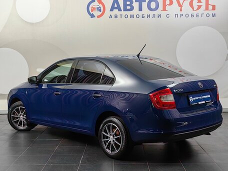2014 Skoda Rapid I, синий, 988000 рублей, вид 2