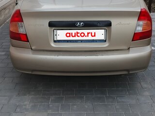 2007 Hyundai Accent ТагАЗ II, бежевый, 350000 рублей, вид 4