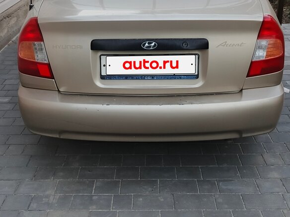 2007 Hyundai Accent ТагАЗ II, бежевый, 350000 рублей - вид 3