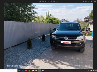 2012 Volkswagen Amarok Double Cab part-time I, коричневый, 1590000 рублей, вид 1