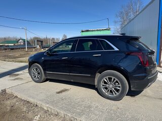 2020 Cadillac XT5 I Рестайлинг, синий, 3000000 рублей, вид 4