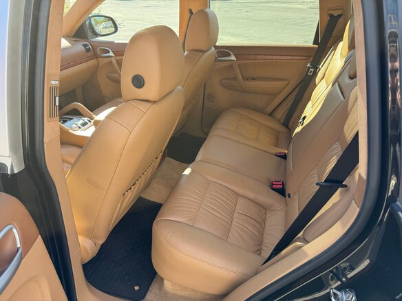 2006 Porsche Cayenne Turbo S I (955), зелёный, 1600000 рублей - вид 24