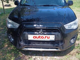 2013 Mitsubishi ASX I Рестайлинг, чёрный, 800000 рублей, вид 1
