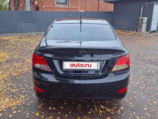 2014 Hyundai Solaris I, чёрный, 580000 рублей, вид 3