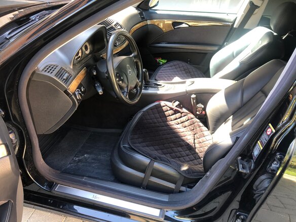2004 Mercedes-Benz E-Класс 200 III (W211, S211), чёрный, 1150000 рублей - вид 20