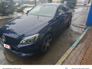 2015 Mercedes-Benz C-Класс 200 IV (W205), синий, 2900000 рублей, вид 2