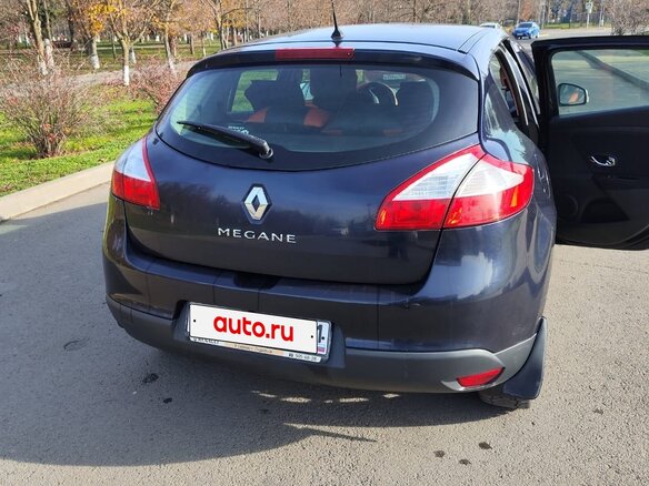 2013 Renault Megane III Рестайлинг, синий, 1100000 рублей - вид 18