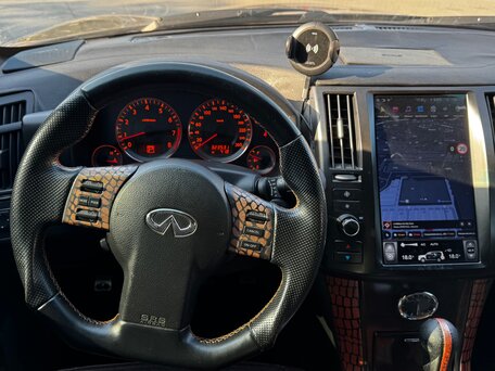 2007 Infiniti FX45 I (S50) Рестайлинг, коричневый, 1290000 рублей, вид 5