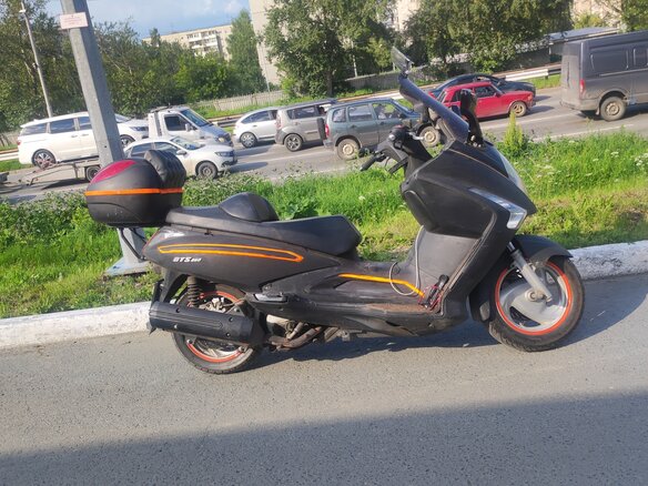 2008 Sym GTS 250, чёрный, 145000 рублей - вид 1
