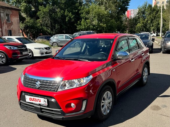 2021 Suzuki Vitara II Рестайлинг, красный, 1850000 рублей