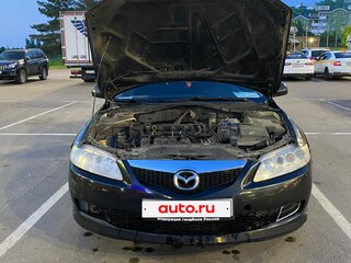 2005 Mazda 6 I (GG) Рестайлинг, чёрный, 555000 рублей, вид 1