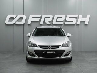 2013 Opel Astra J Рестайлинг, серебристый, 949000 рублей, вид 3