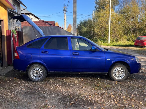 2010 Lada (ВАЗ) Priora I, синий, 250000 рублей - вид 7