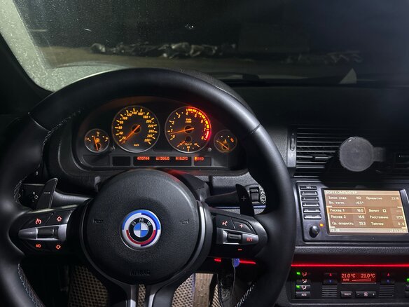 2005 BMW X5 4.8is I (E53) Рестайлинг, синий - вид 9