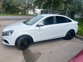 2020 Lada (ВАЗ) Vesta CNG I, белый, 899000 рублей, вид 4