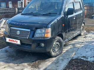 2001 Suzuki Wagon R Solio II, чёрный, 250000 рублей, вид 1