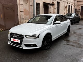 2013 Audi A4 IV (B8) Рестайлинг, белый, 1350000 рублей, вид 1
