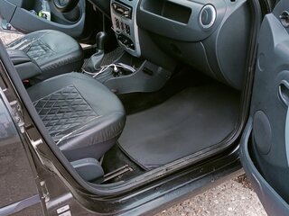 2013 Renault Logan I Рестайлинг, чёрный, 350000 рублей, вид 5