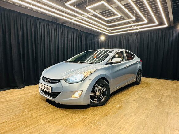 2011 Hyundai Avante V, голубой