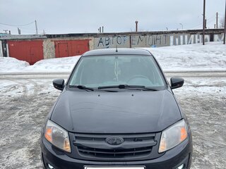 2013 Lada (ВАЗ) Granta I, синий, 390000 рублей, вид 3