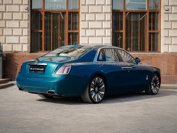 2026 Rolls-Royce Ghost II Рестайлинг (Series II), синий - вид 5