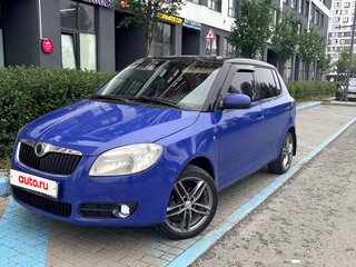 2009 Skoda Fabia II, синий, 511000 рублей, вид 1