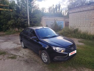 2022 Lada (ВАЗ) Granta Euro-2 I Рестайлинг, чёрный, 750000 рублей, вид 3