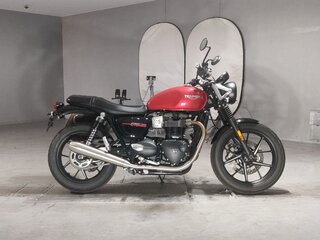 2020 Triumph Street Twin, красный, 859000 рублей, вид 1