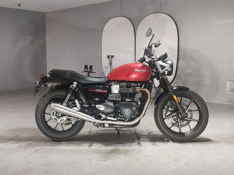 2020 Triumph Street Twin, красный, 859000 рублей, вид 1