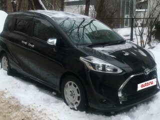 2019 Toyota Sienta II Рестайлинг, чёрный, 1800000 рублей, вид 3