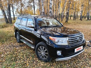 2012 Toyota Land Cruiser 200 Series Рестайлинг 1, чёрный, 4350000 рублей, вид 1