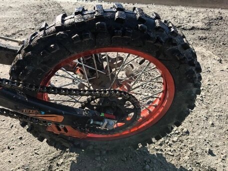 2024 Kayo Evolution YX140EM, синий, 85000 рублей, вид 4