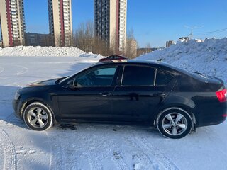 2014 Skoda Octavia III (A7), чёрный, 1070000 рублей, вид 3
