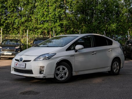 2009 Toyota Prius III (XW30), белый, 699000 рублей, вид 1