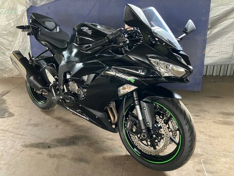 2019 Kawasaki ZX-6 Ninja, чёрный, 1177000 рублей, вид 2