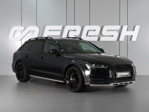 2016 Audi A6 allroad III (C7) Рестайлинг, чёрный