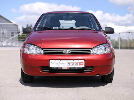 2010 Lada (ВАЗ) Kalina I, красный, 259000 рублей, вид 2