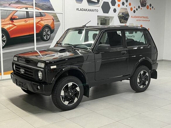 2026 Lada (ВАЗ) Niva Legend I Рестайлинг, чёрный, 1340000 рублей