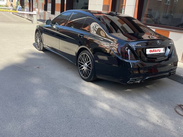 2014 Mercedes-Benz S-Класс 350 CDI BlueTEC VI (W222, C217), чёрный, 3300000 рублей - вид 3
