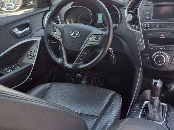 2017 Hyundai Santa Fe III Рестайлинг, чёрный, 2050000 рублей - вид 9