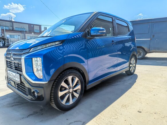 2019 Mitsubishi eK X I, синий
