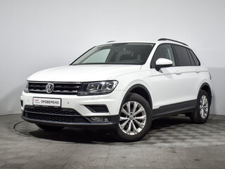 2018 Volkswagen Tiguan II, белый, 1815700 рублей, вид 2