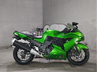 2012 Kawasaki ZX-14R, зелёный, 1021000 рублей, вид 1