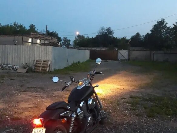 2007 Honda Shadow 400, чёрный, 350000 рублей - вид 5