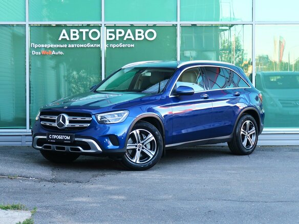 2019 Mercedes-Benz GLC 200 I (X253) Рестайлинг, синий, 3899000 рублей